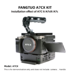 Fangtuo A7CX For Sony A7C/A7CII/A7CR Enhanced Camera Cage Integrates heat dissipation, power supply and expansion all in one Kit