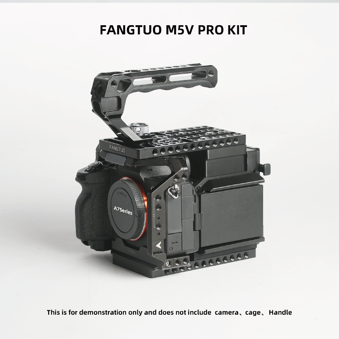 M5vpro海报图 01 FANGTUO Kit M5V PRO cineback– Universal Camera Cooling Kit, FX3 FX30 A7IV A7V A7SIII ZVE1 Cage Kit RIG - 图片 1