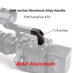 Fangtuo X3V Rear Handle Accessory, Aluminum Alloy Grip, Compatible with Sony FX3 and FX30 Compatible with XLR Audio Handle